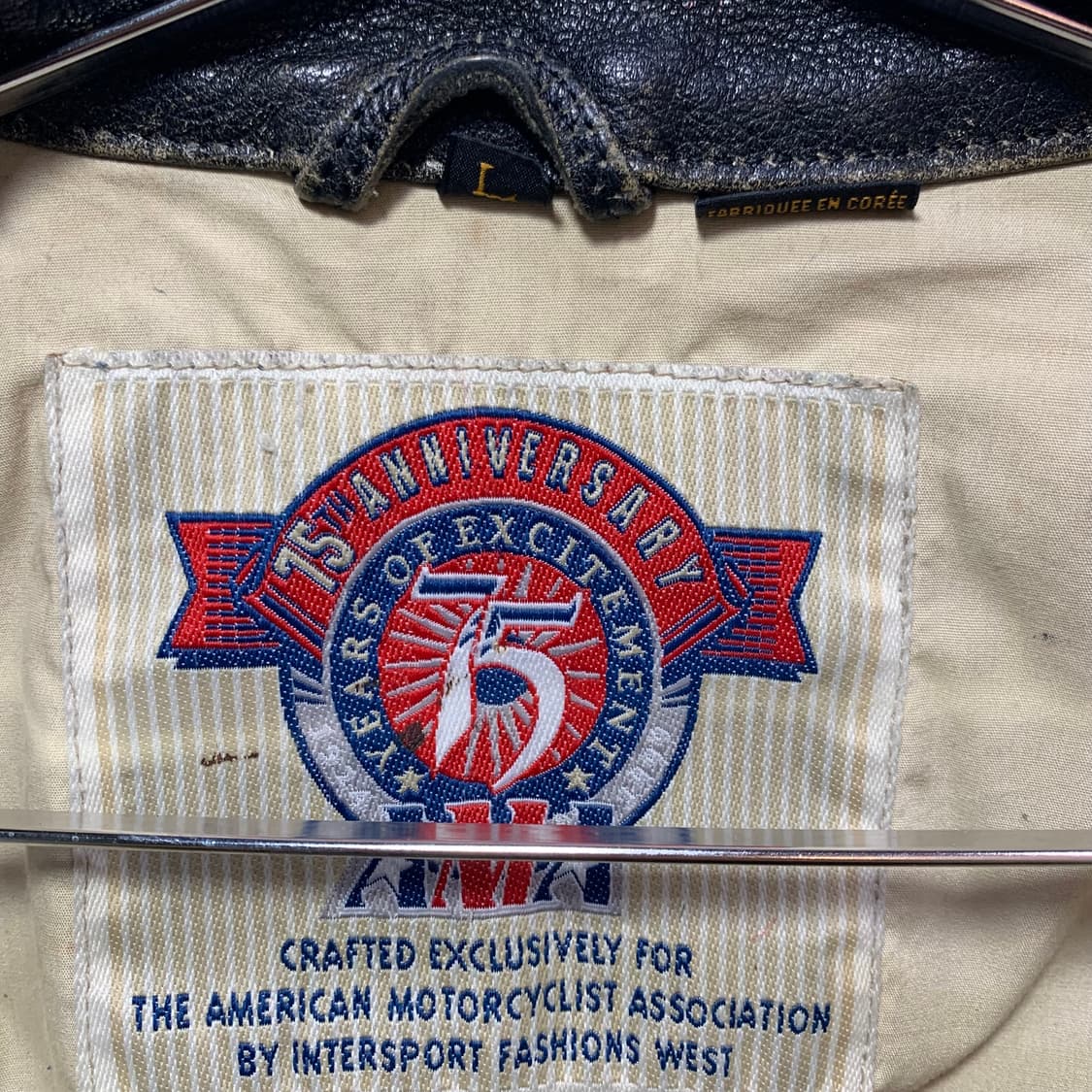 빈티지 리얼 소가죽 라이더 자켓 상품이미지5