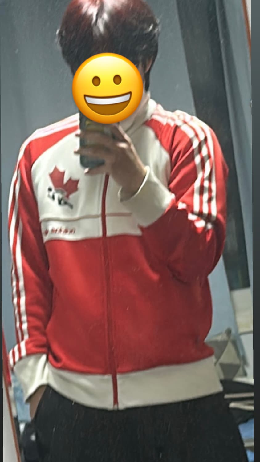 아디다스 신 캐나다 트랙탑 황금사이즈 105 상품이미지5