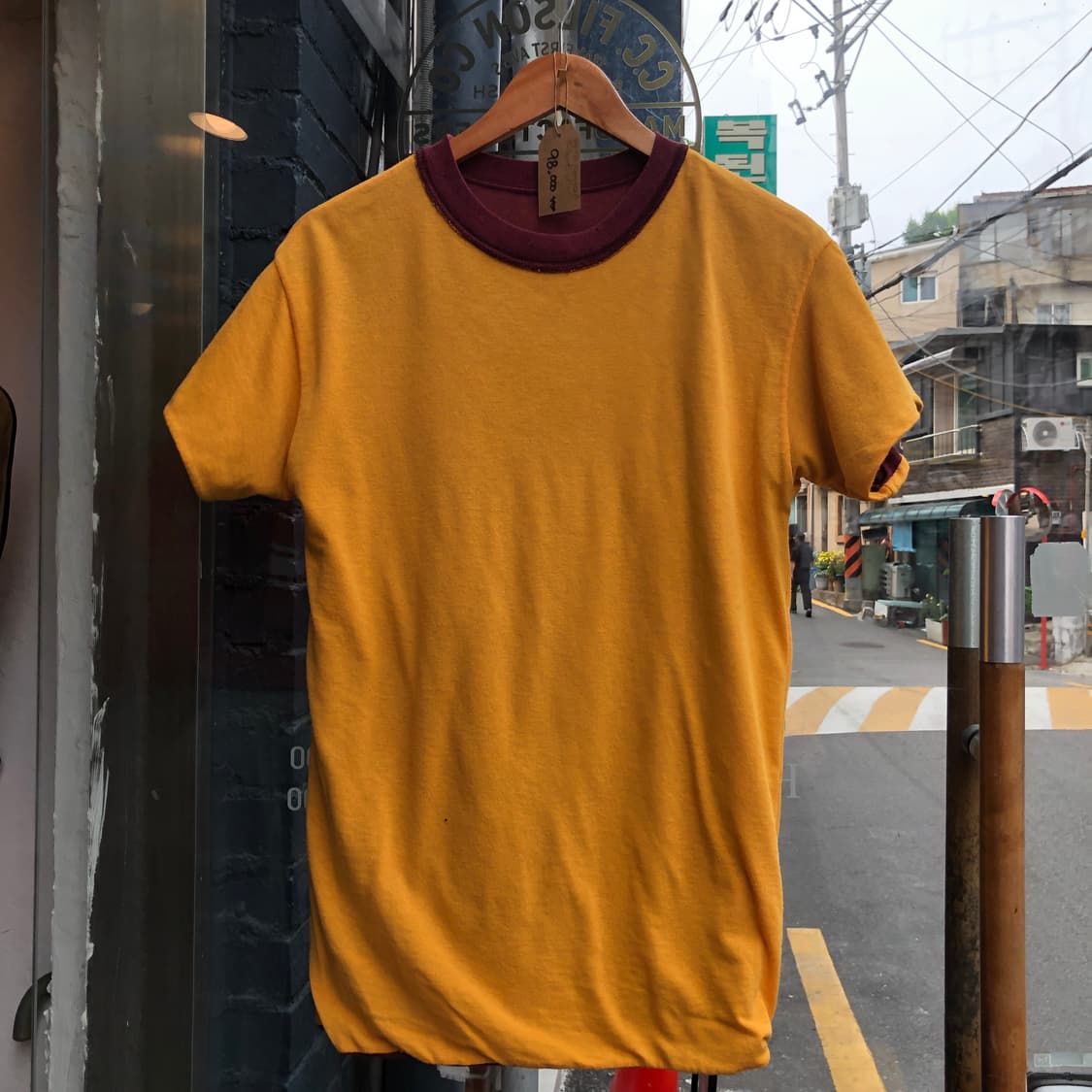 60s/70s Reversible T-shirt-L 상품이미지4