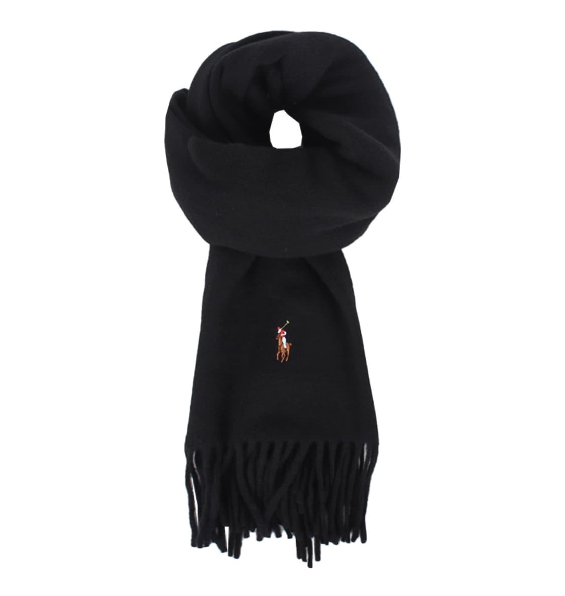 폴로 머플러 블랙 상품이미지1