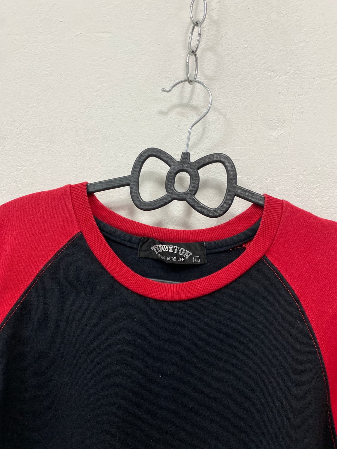 [THRUXTON] 펑크 y2k 날개 배색 롱슬리브 상품이미지10