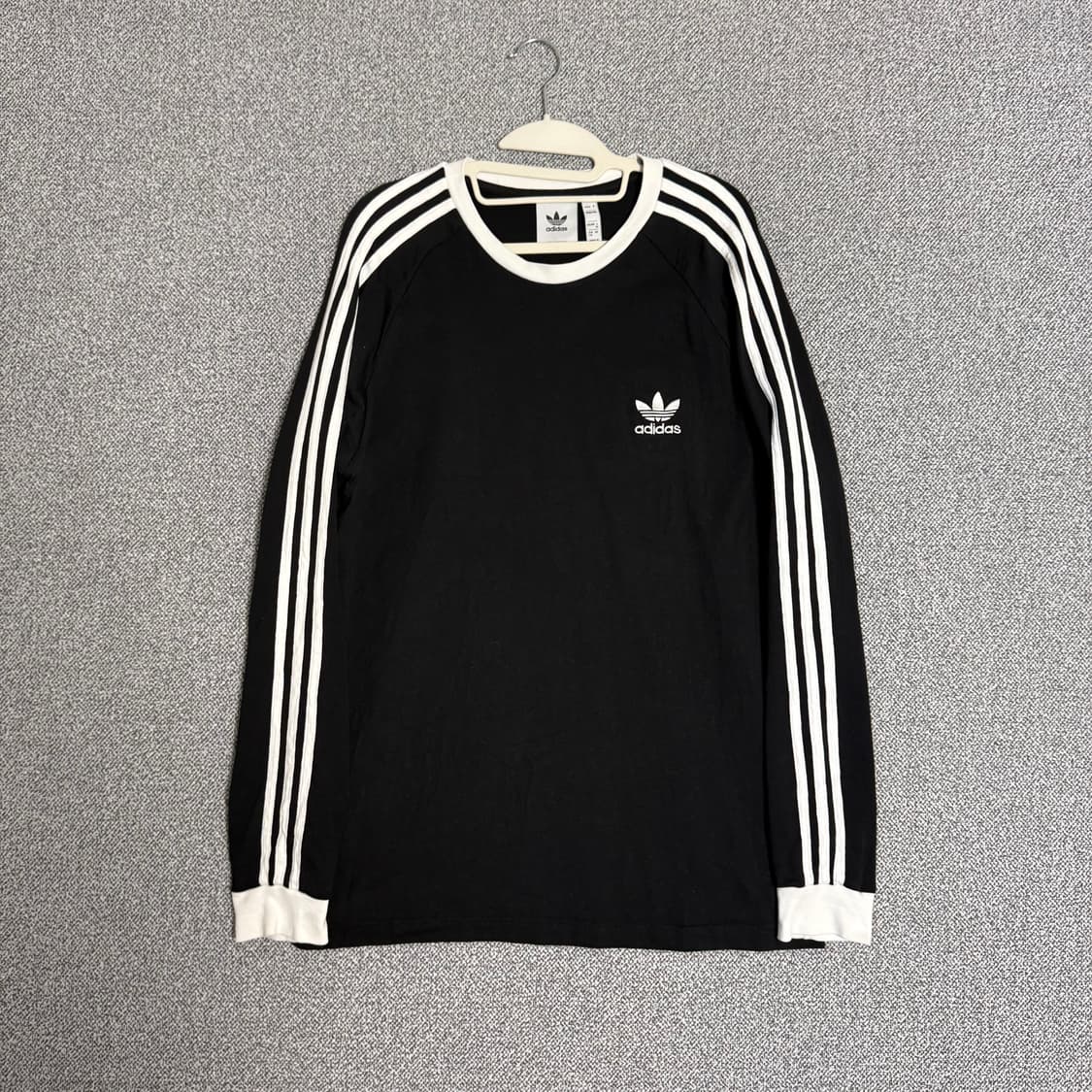 아디다스 파이어버드 롱슬리브 블랙 2XL 긴팔 상품이미지1