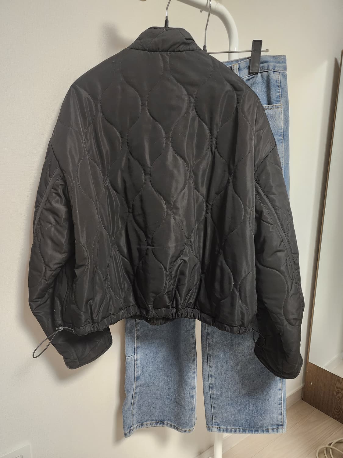 스파오 블루종 퀼팅 점퍼 상품이미지2