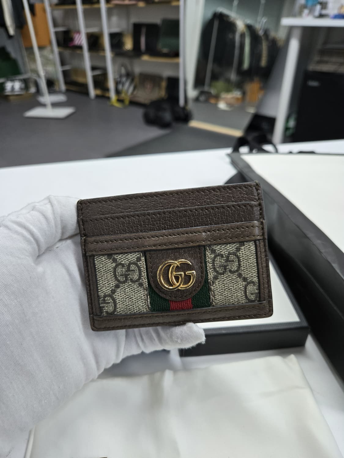 [A급컨디션]구찌 오피디아 카드지갑 상품이미지1