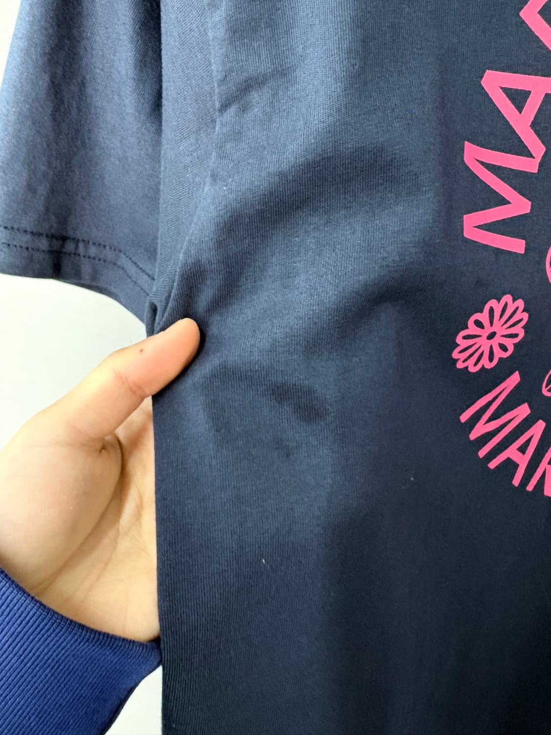 마르디메크르디 플라워 그래픽 반팔 A3823 상품이미지6