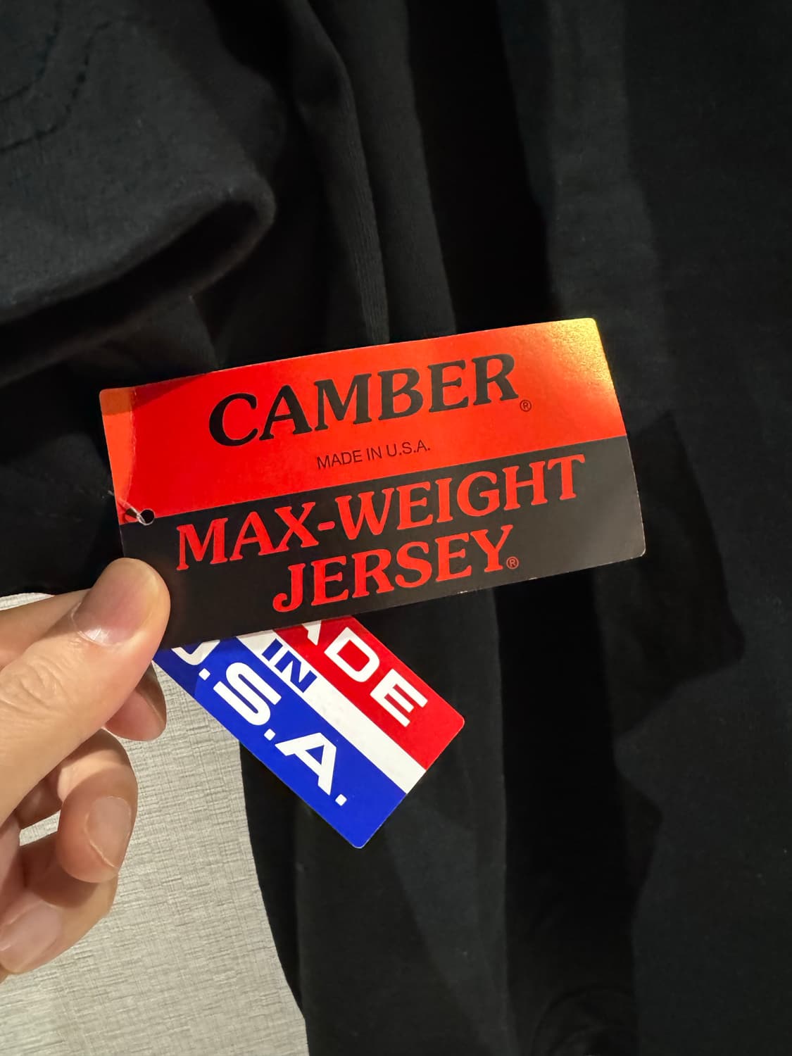 캠버 반팔 티셔츠 판매합니다 상품이미지3