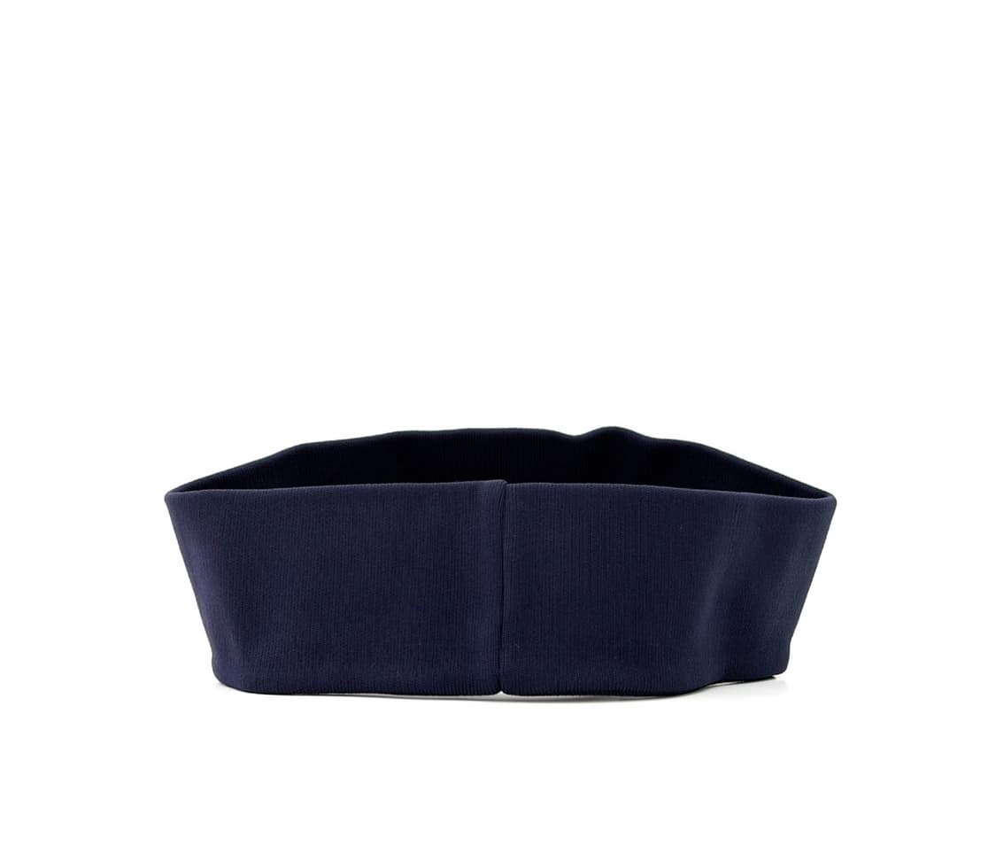 [S] 미우미우 여성 자수 로고 드릴 25ss 선바이저 썬캡 모자 네이비 상품이미지4