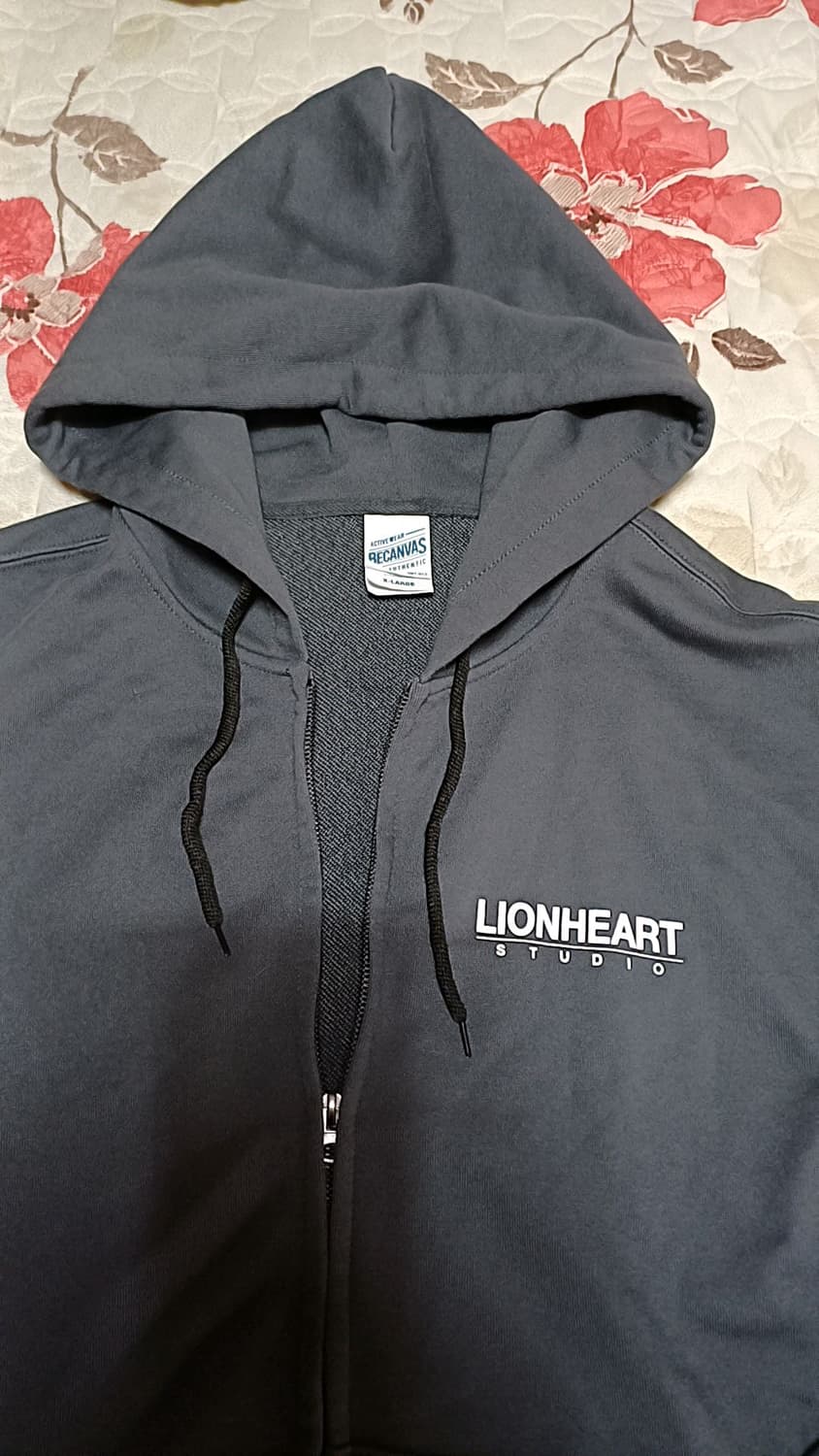 라이온하트 스튜디오 오버핏후드집업 XL 가슴64 기장73 상품이미지3