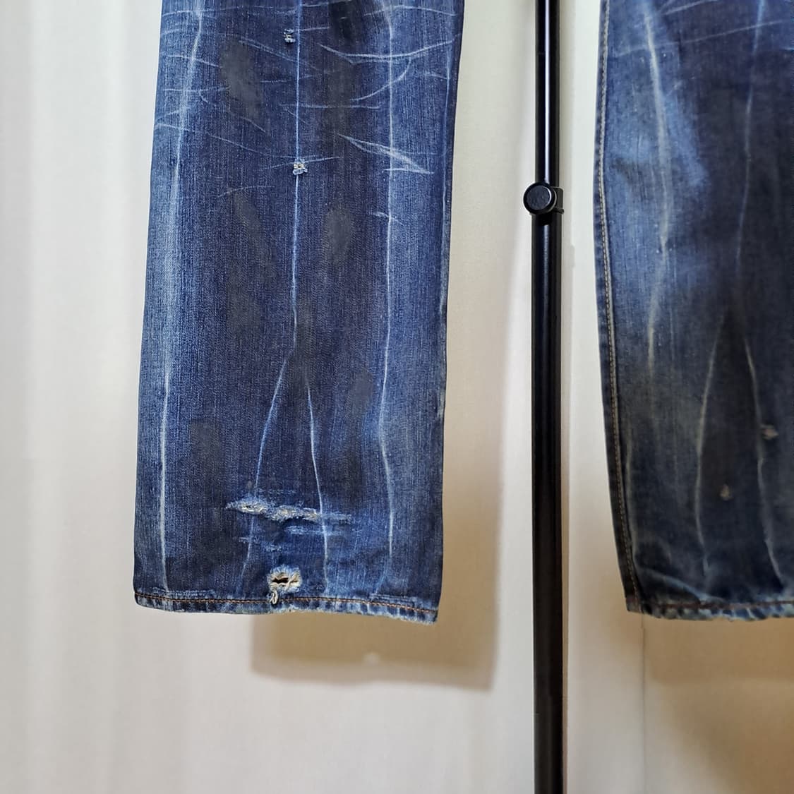 (택포) 에드하디 타이거 자수 데님팬츠 36 B750 상품이미지6