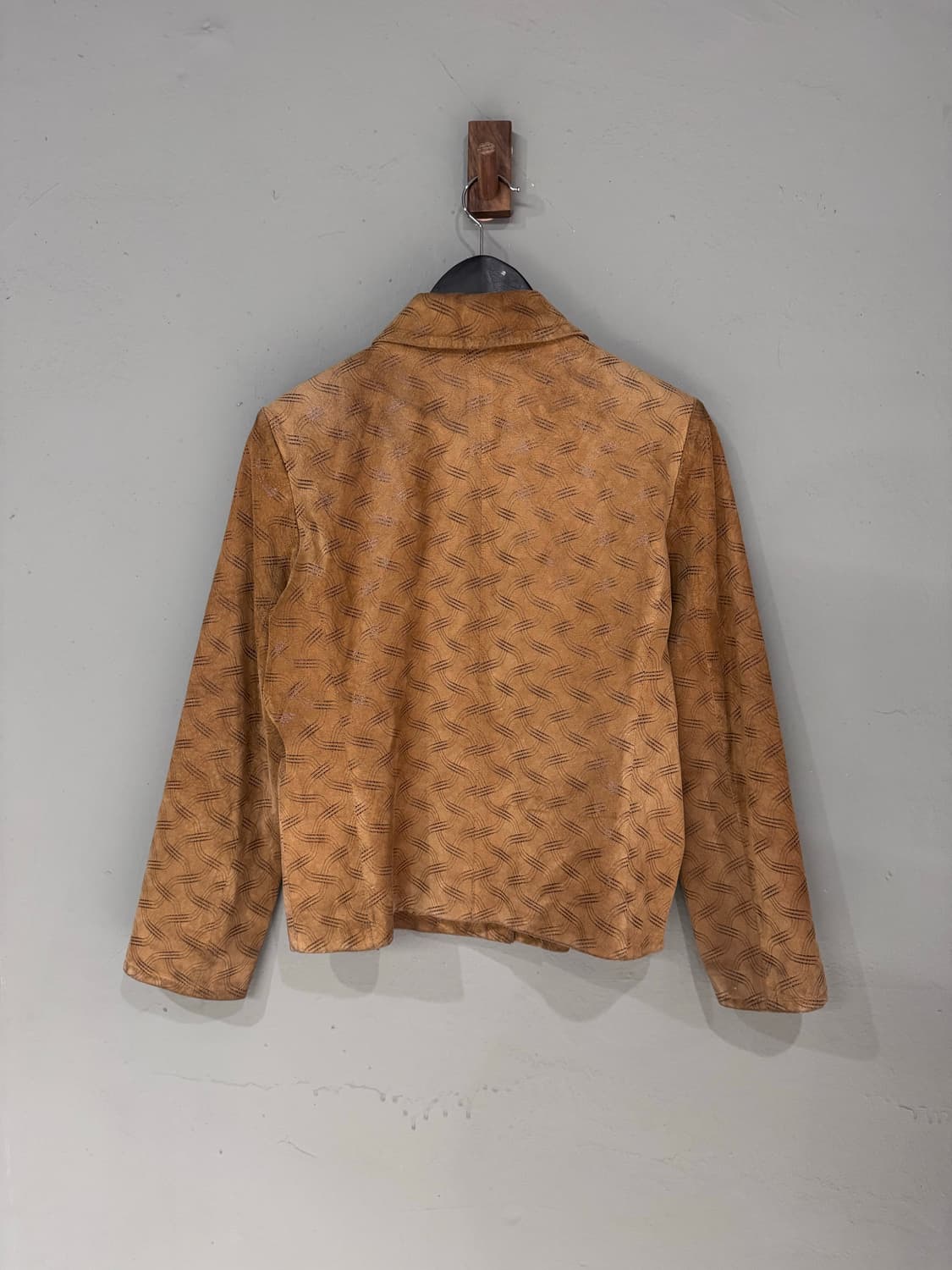Balmain 발망 패턴 스웨이드 자켓 상품이미지4