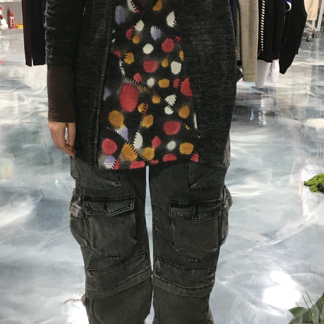 레이어드 니트 티 상품이미지2