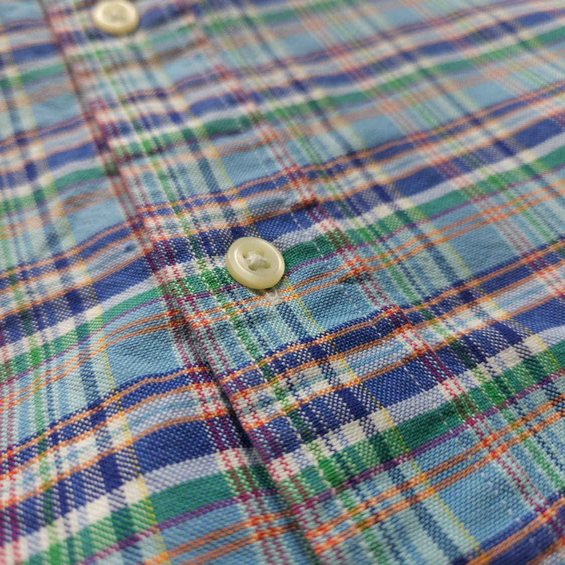 폴로 랄프로렌 신형 포니 글랜체크 옥스포드 셔츠 (M) 상품이미지4