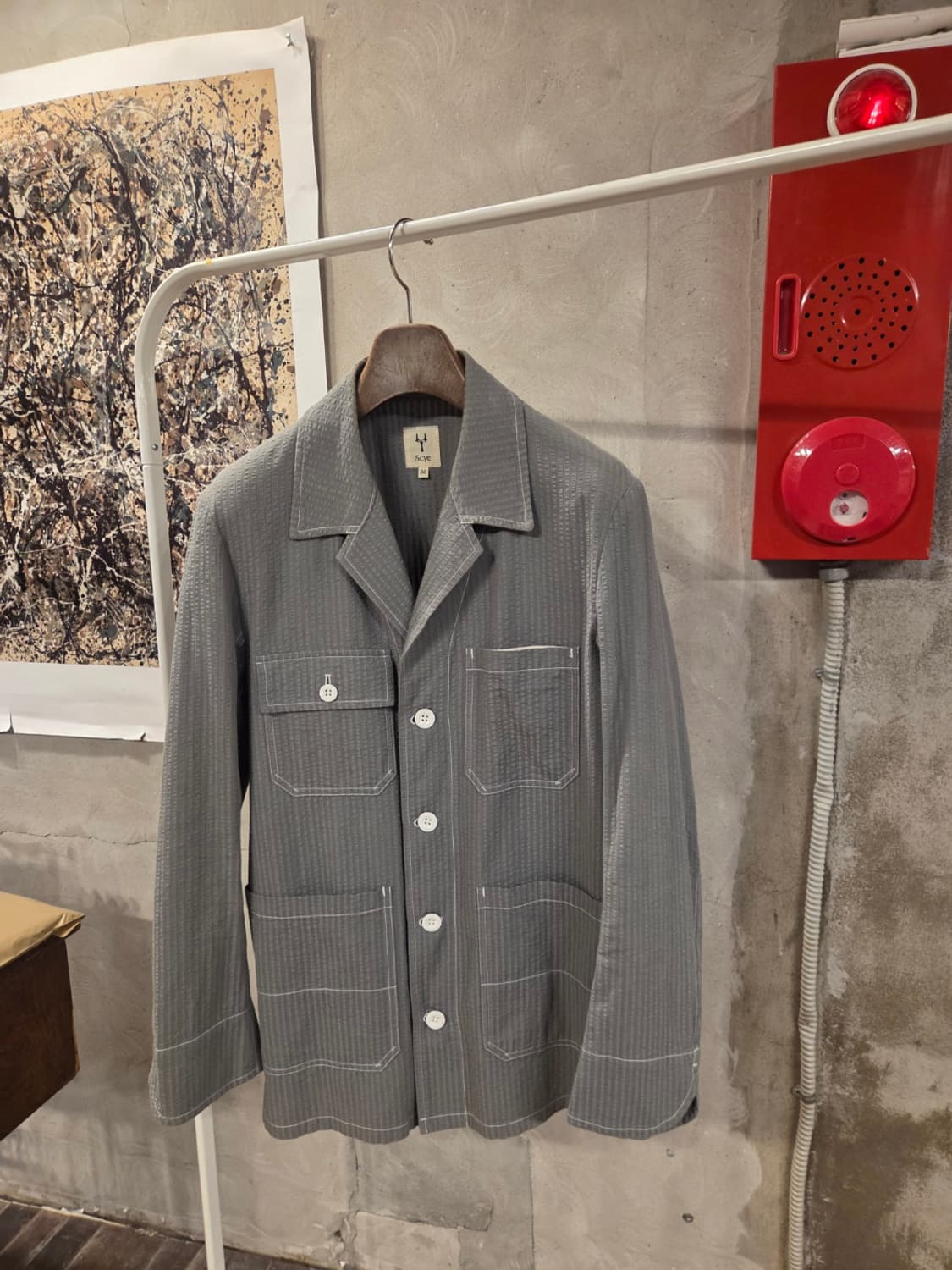 Scye 시어써커자켓 상품이미지6