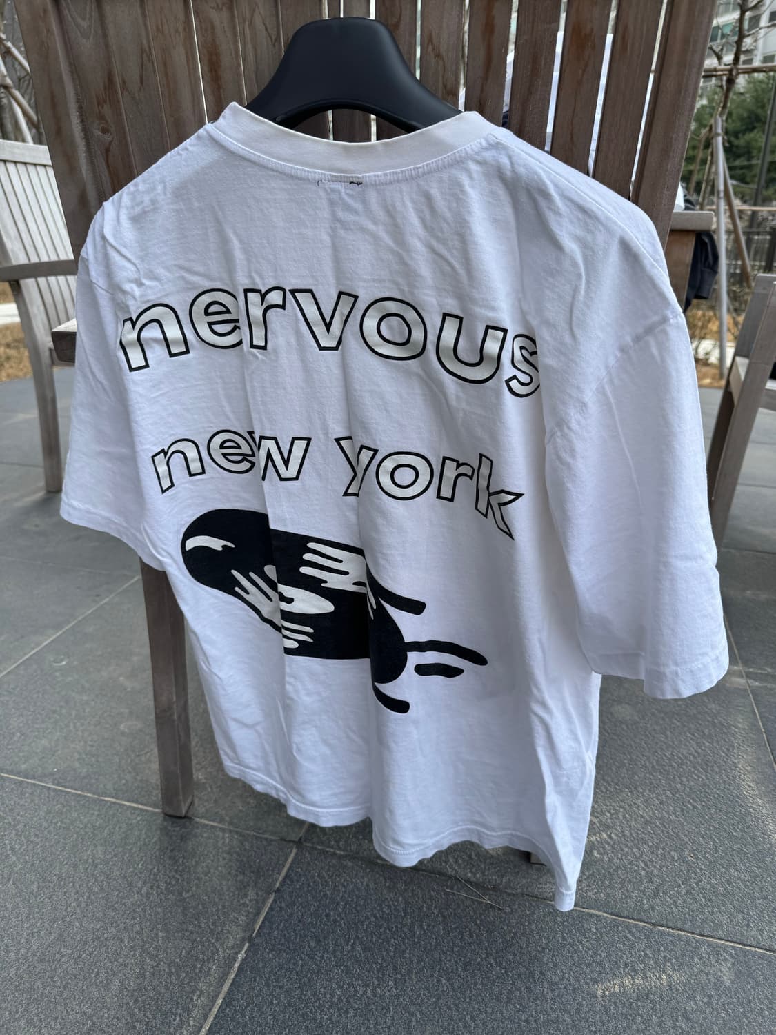 90s 너버스레코즈 티셔츠 상품이미지3