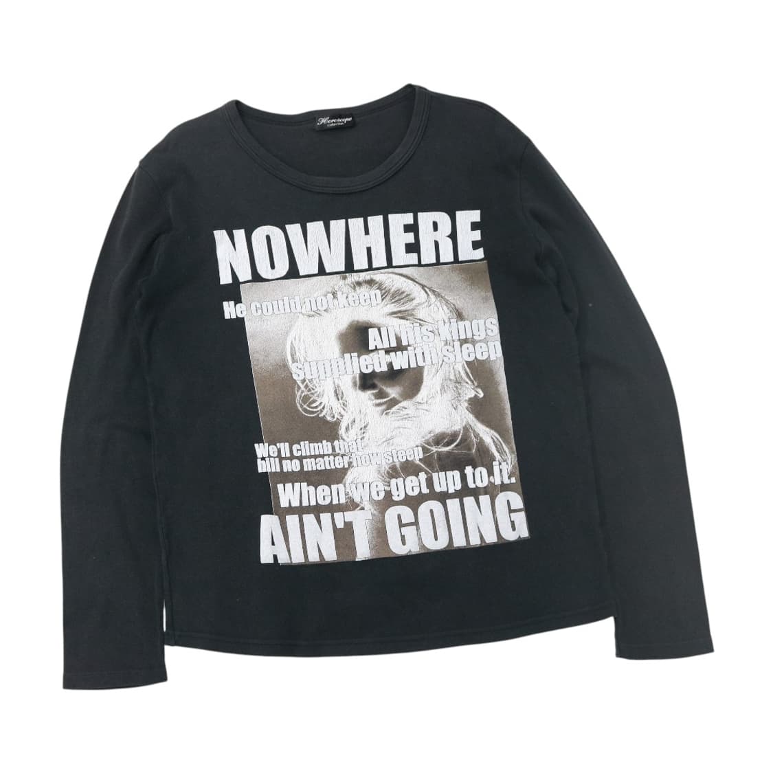 Horoscope 호로스코프 빈티지 그래픽 긴팔 티셔츠 상품이미지1