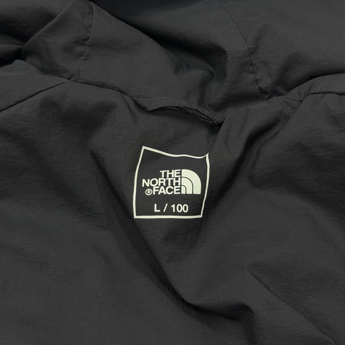 노스페이스 부베 경량 패딩 후드 자켓 블랙 L 상품이미지6