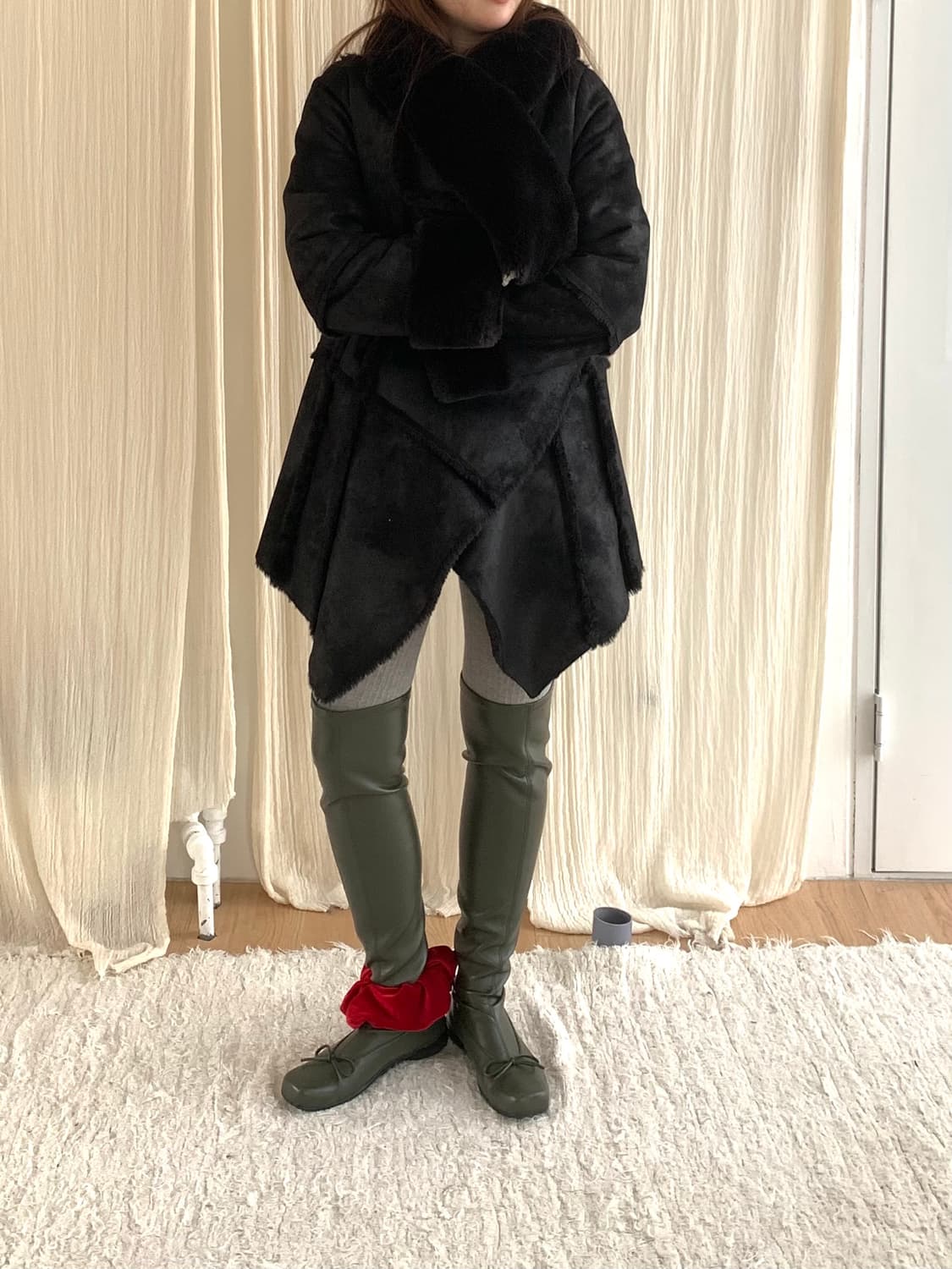  Black drape mustang 상품이미지4