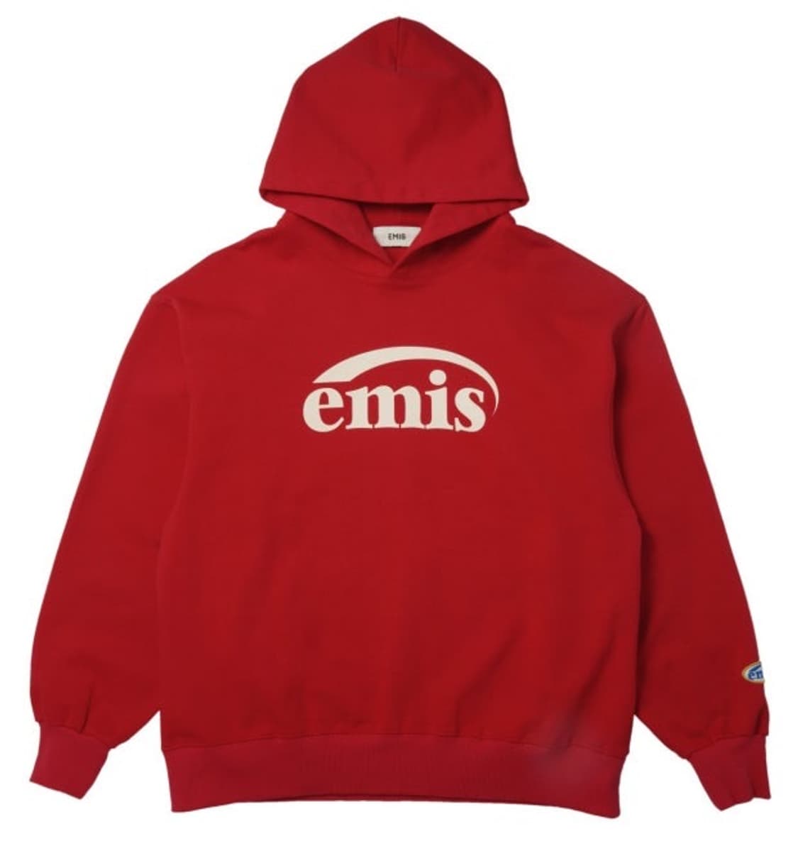 이미스 EMIS New Logo Hoodie-Red 상품이미지1