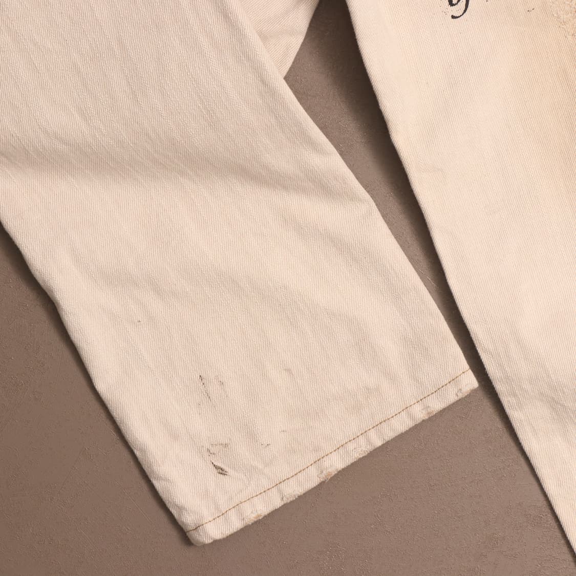 일본빈티지 프린팅 플레어 데님팬츠A1633 상품이미지7