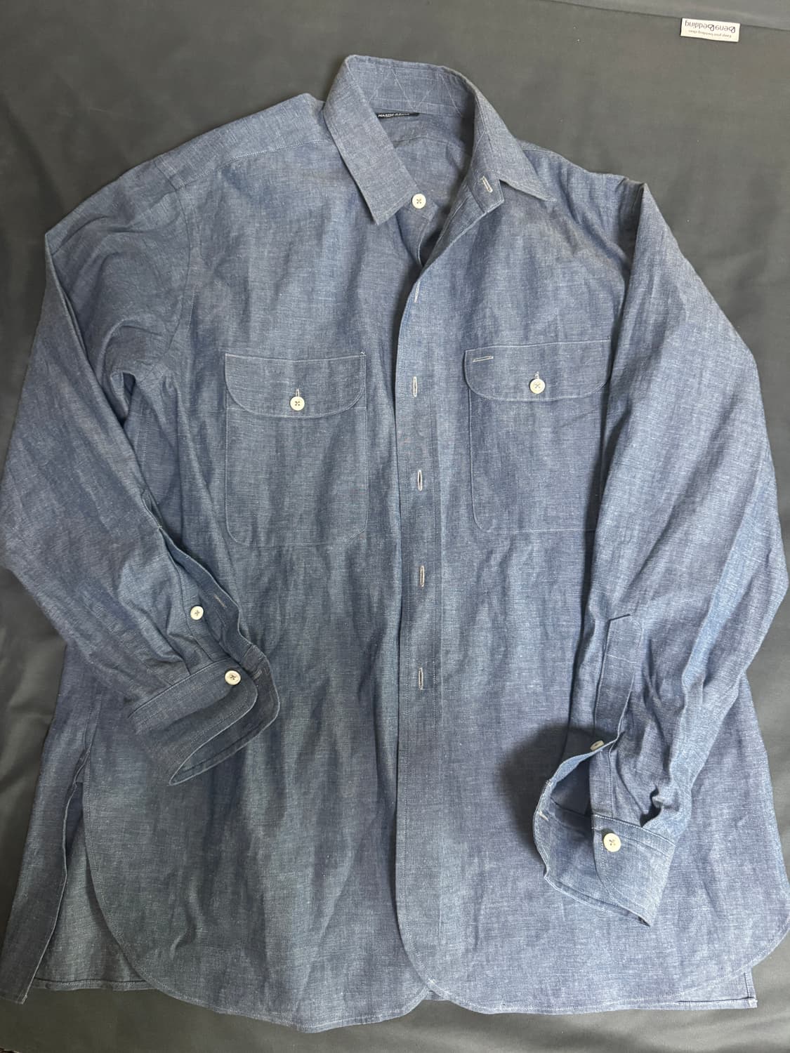 마티앤선즈 Chambray Work Shirt 상품이미지2
