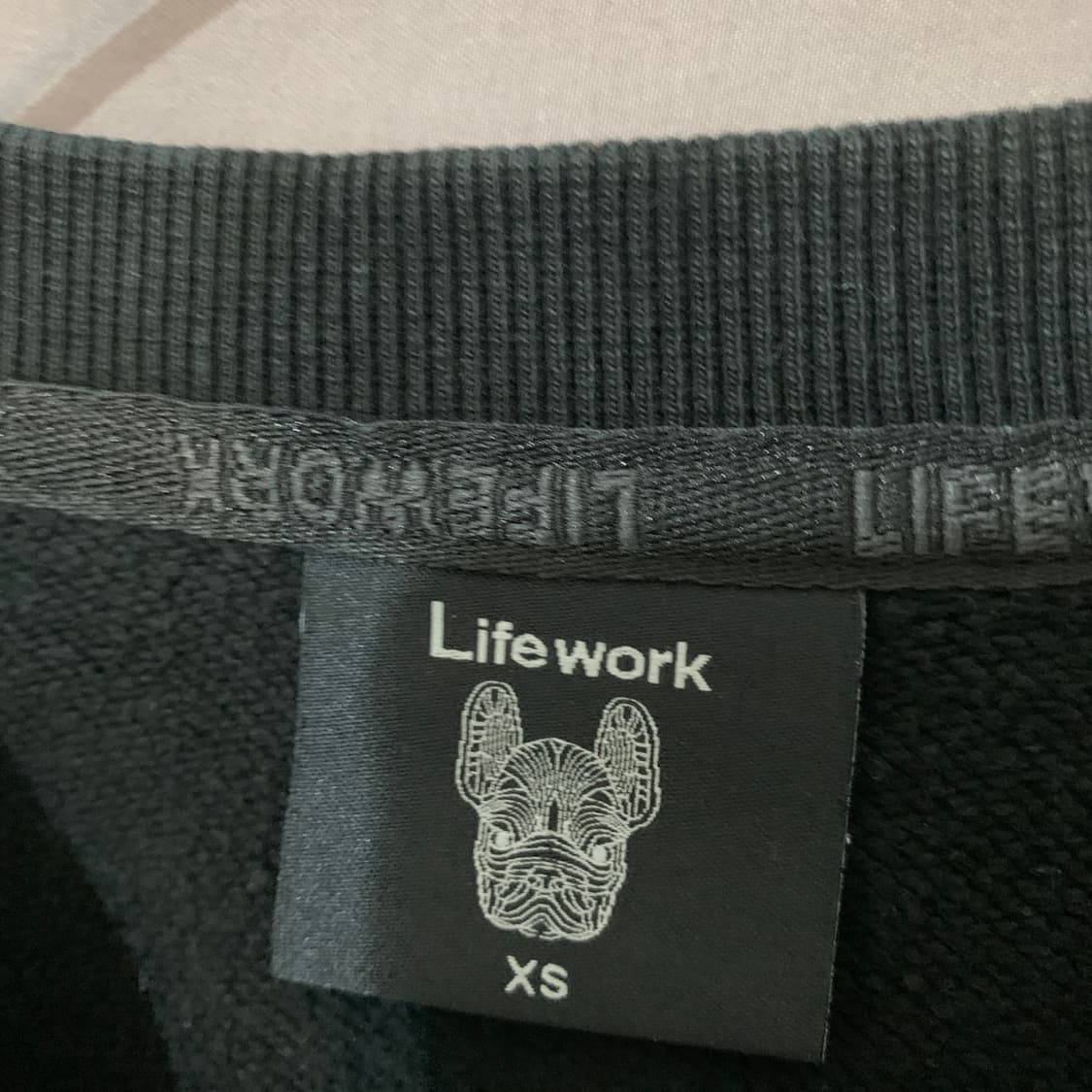 XS 라이프워크 덤블 포켓 오버핏 맨투맨 상품이미지7