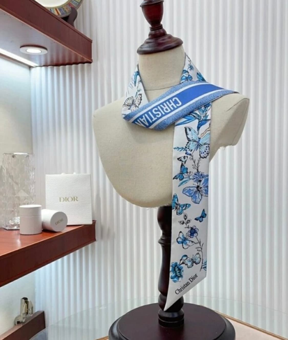 디올 실크 트윌리 스카프  상품이미지5