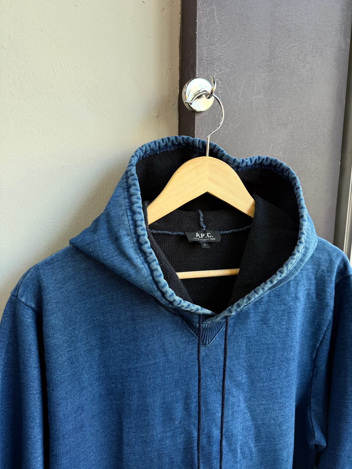 3/ 아페쎄 A.P.C 가먼트다잉 후드티 상품이미지3