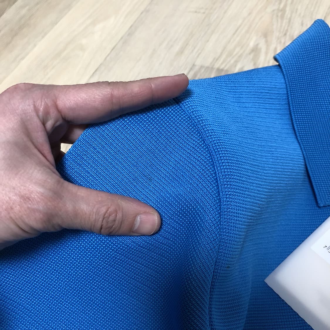 (48) 새상품 아워 레가시 OUR LEGACY 블루 이브닝 폴로 가디건 상품이미지6