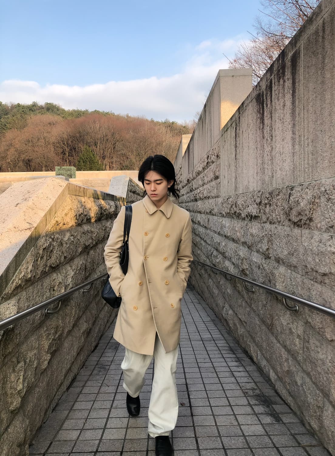 헬무트랭 아카이브 클래식 컷 진 라이트 그레이 상품이미지3