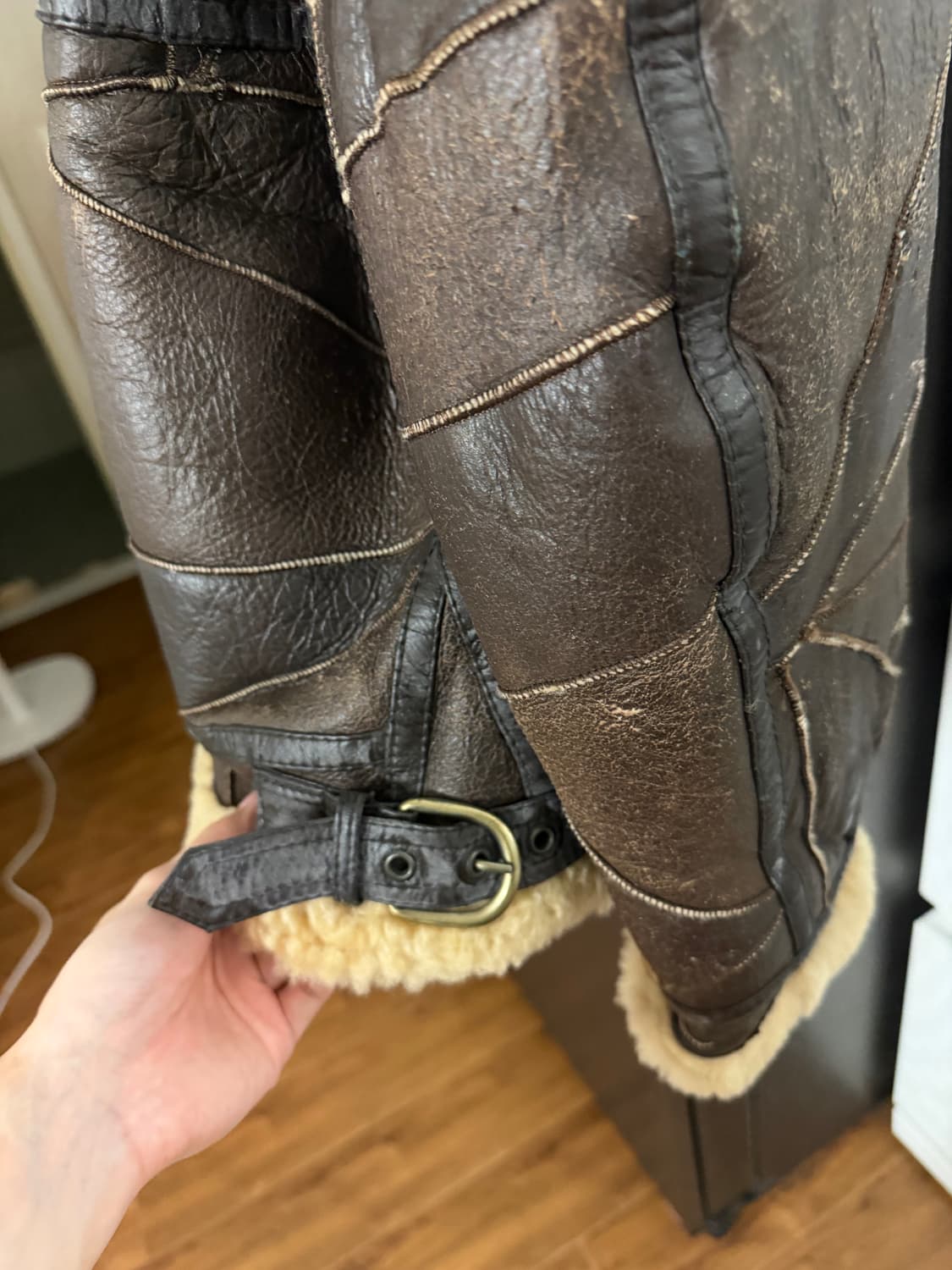 B-3 리얼 무스탕 L 상품이미지5