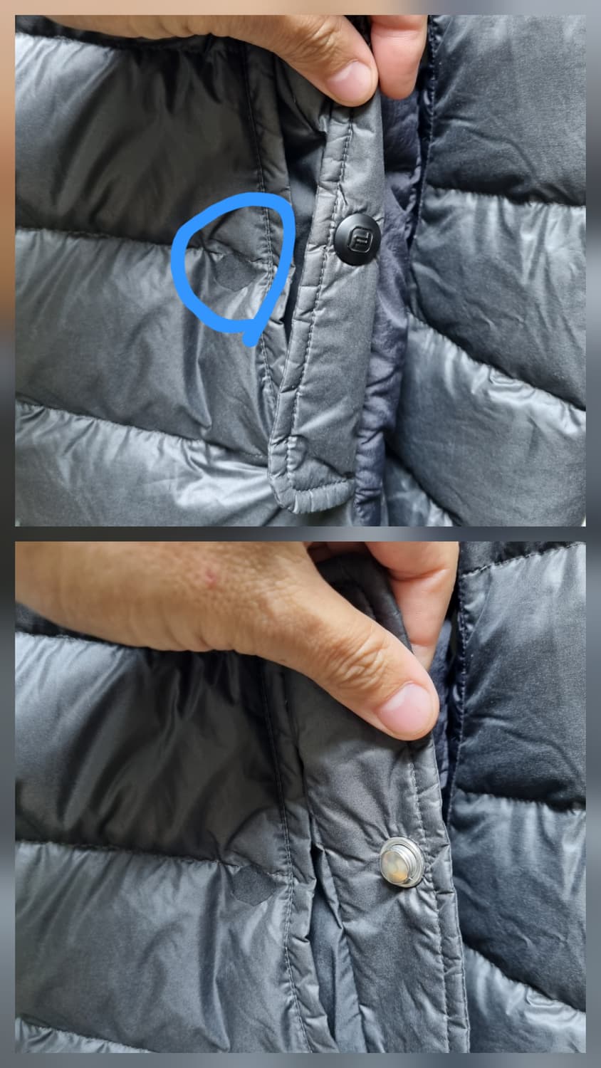 [m/100] 아디다스 포르쉐 콜라보 다운패딩 후디 상품이미지6