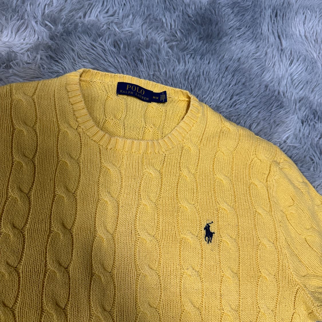 폴로랄프로렌 꽈배기니트 남성 M사이즈  상품이미지2