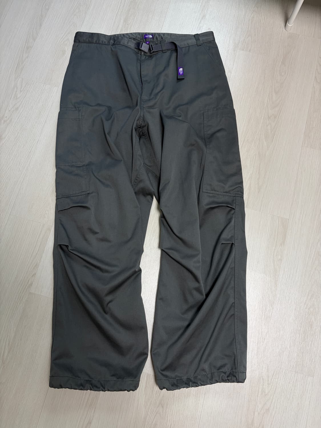 노스페이스 퍼플라벨 치노 카고포켓 팬츠 그레이 상품이미지2