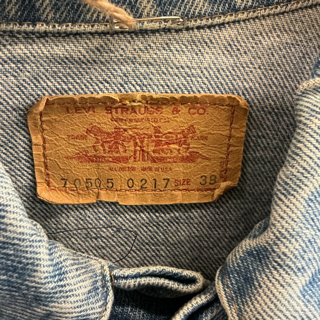 리바이스 70505-0217 타입3 데님 자켓 상품이미지2