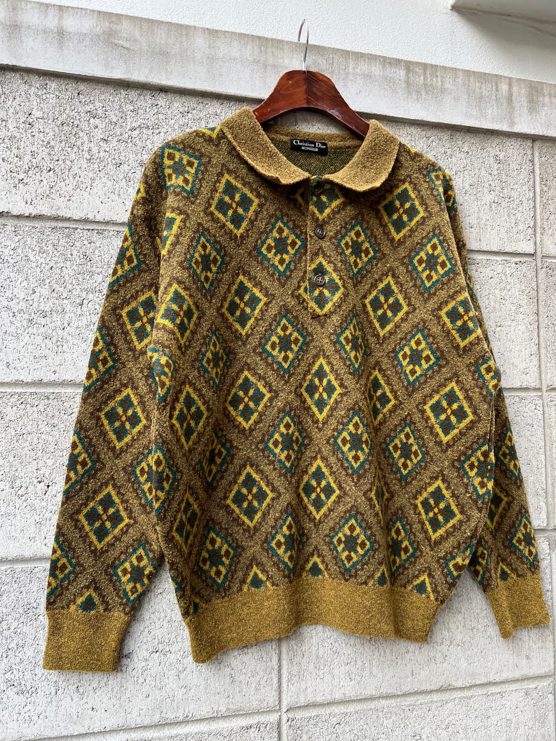 1990s CHRISTIAN DIOR SWEATER 크리스티안 디올 니트 상품이미지5