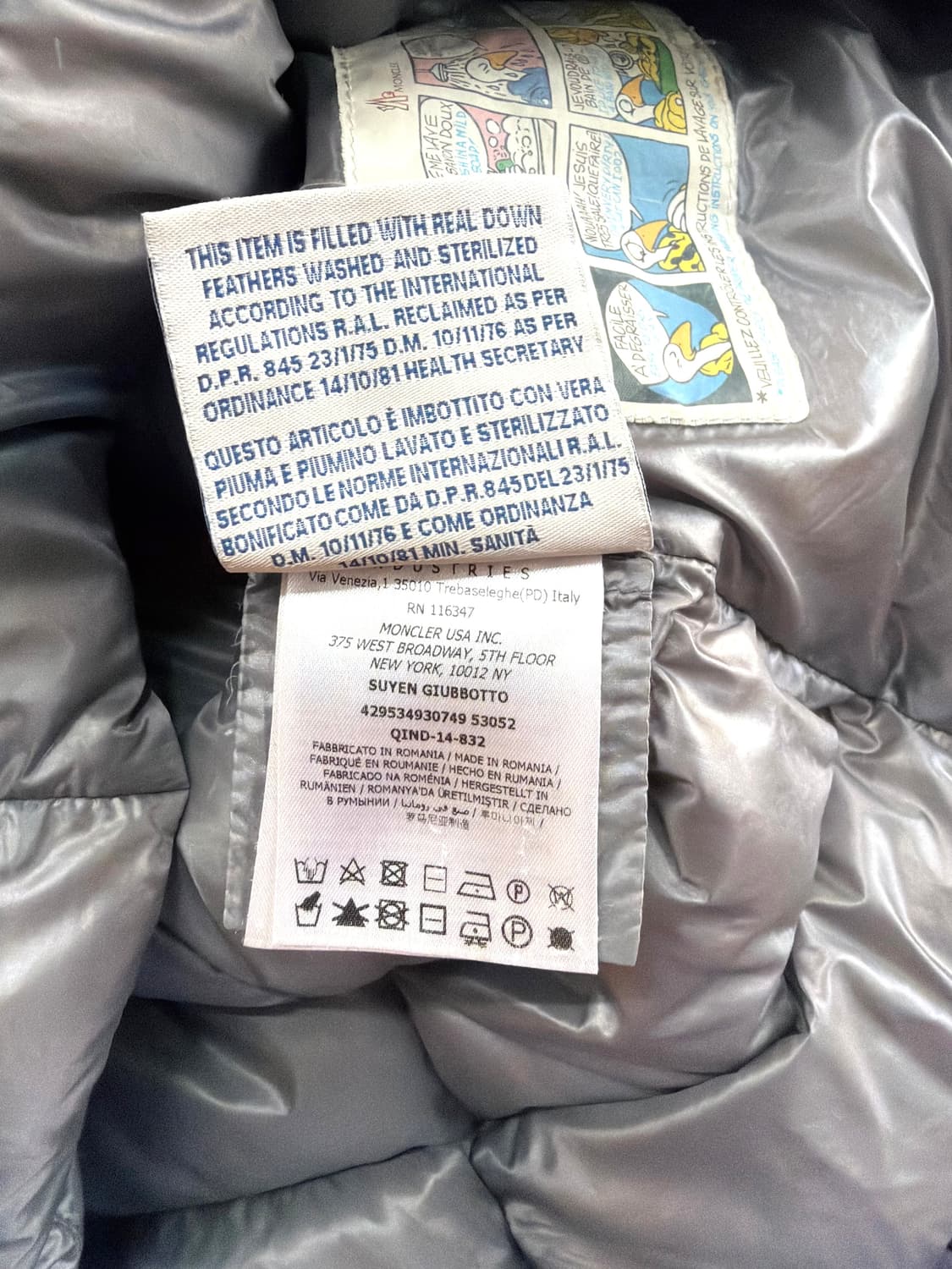 8Y/ 몽클레어 칠드런 수엔(SUYEN) 구스 롱패딩 상품이미지10