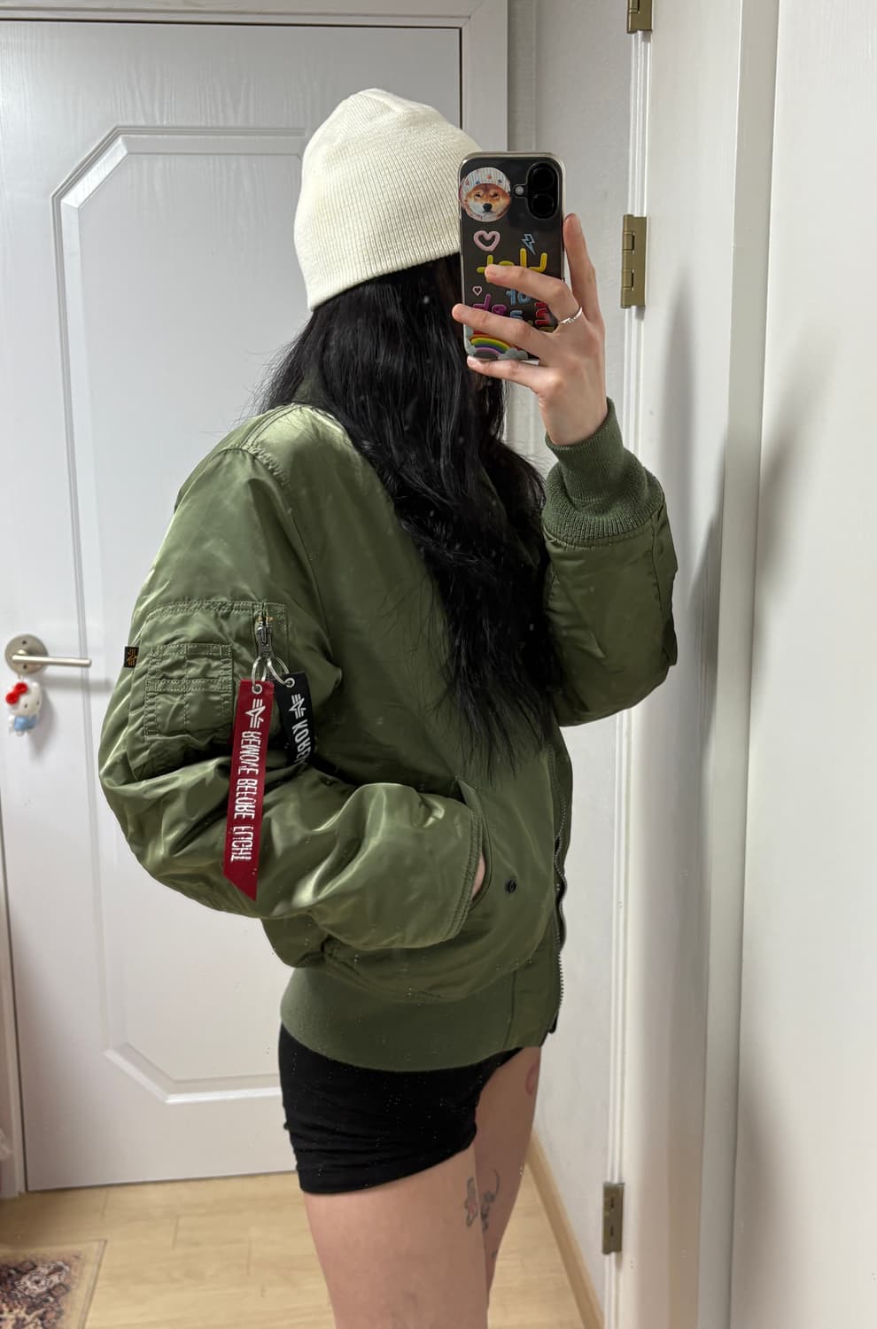 상태굿)알파인더스트리 ma-1 상품이미지4