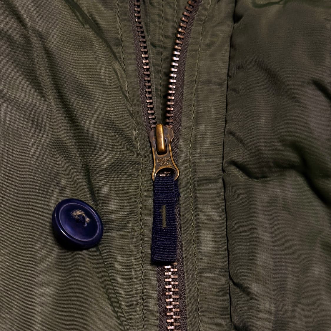 디키즈 카키 헌팅 후드 야상 점퍼 L 상품이미지5