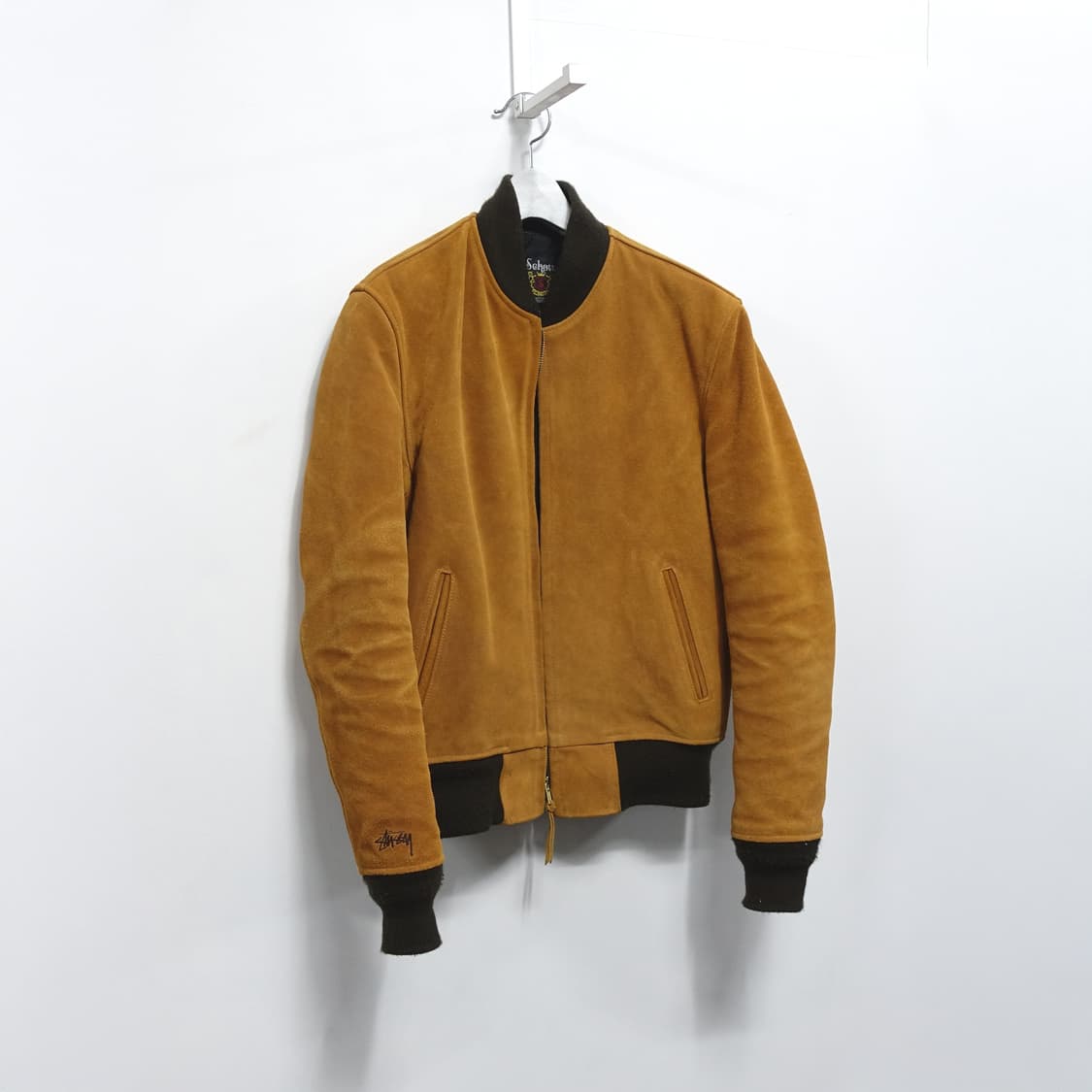 STUSSY x SCHOTT 스투시x쇼트 스웨이드 자켓 상품이미지2