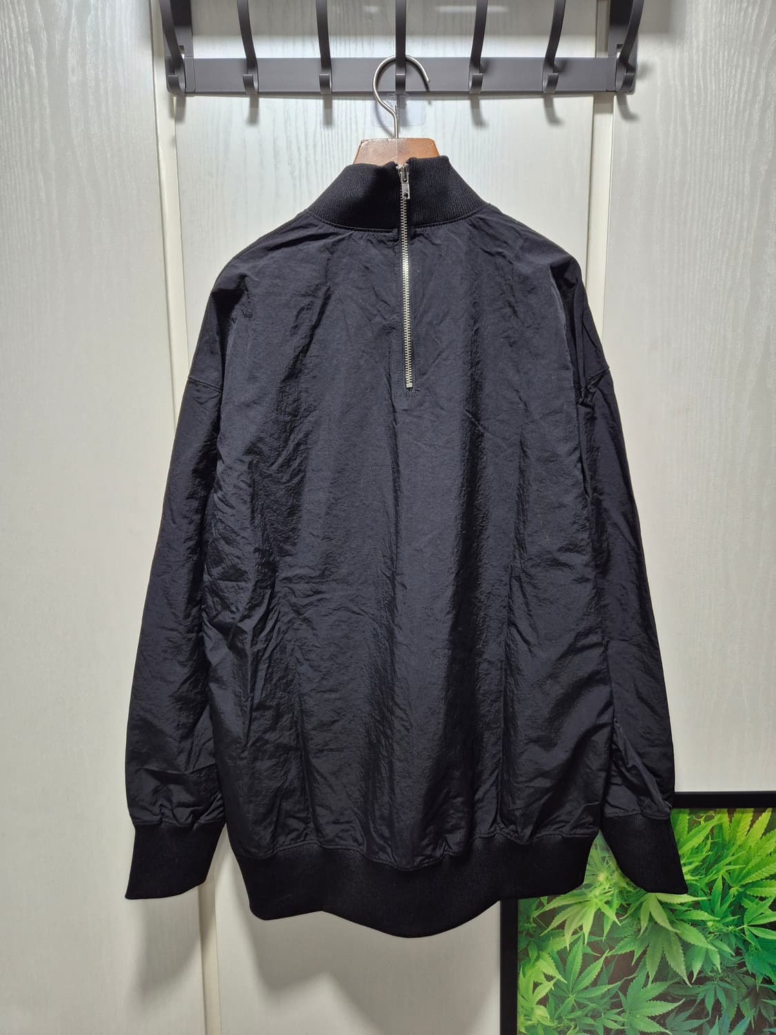 (세일)(새상품)라모드치프 블랙 트레이닝 아노락 세트 상품이미지8