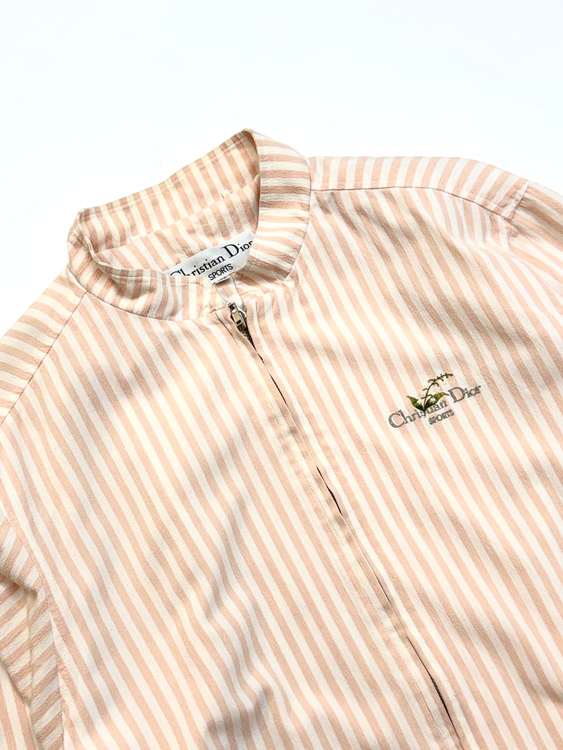 Christian Dior 디올 스포츠 베이비 핑크 스트라이프 집업 자켓 상품이미지2