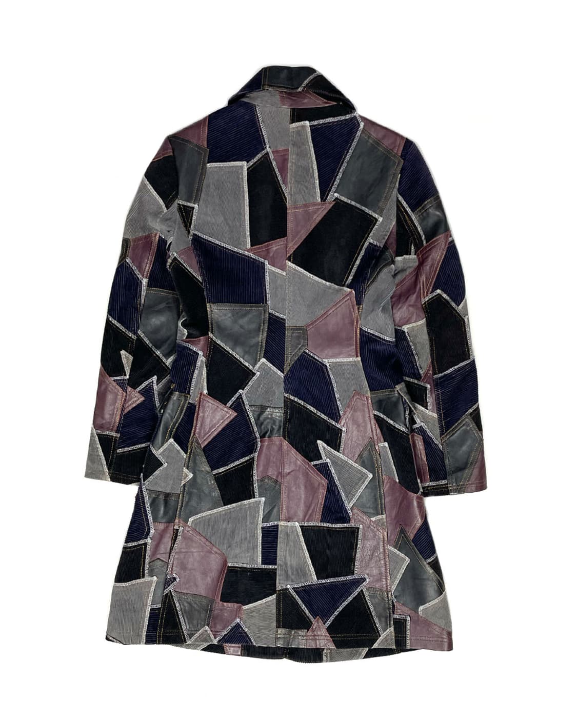 vintage 패치워크 롱 자켓 상품이미지2