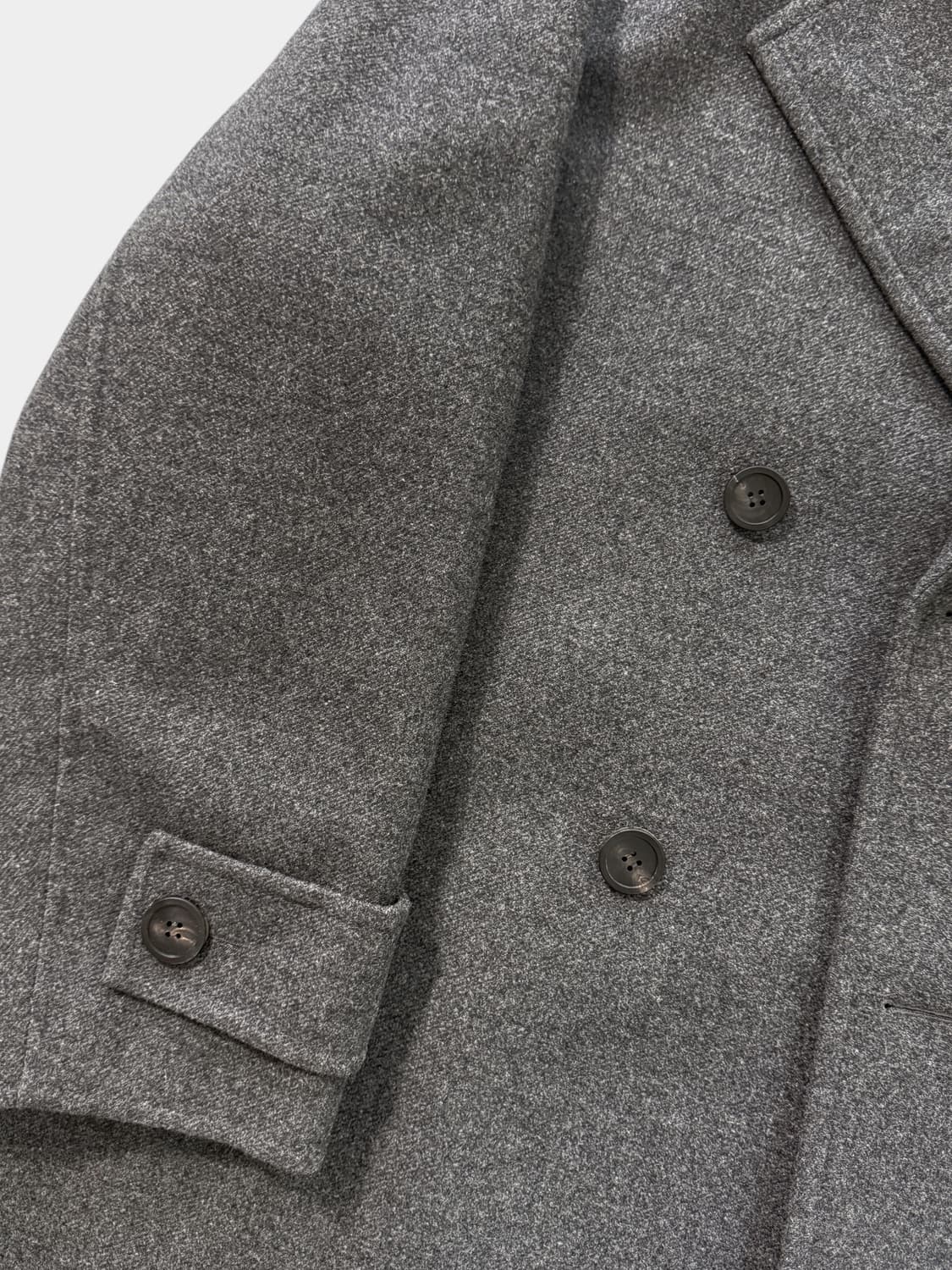 솔리드옴므 24fw 캐시미어 울 맥시 코트  상품이미지5