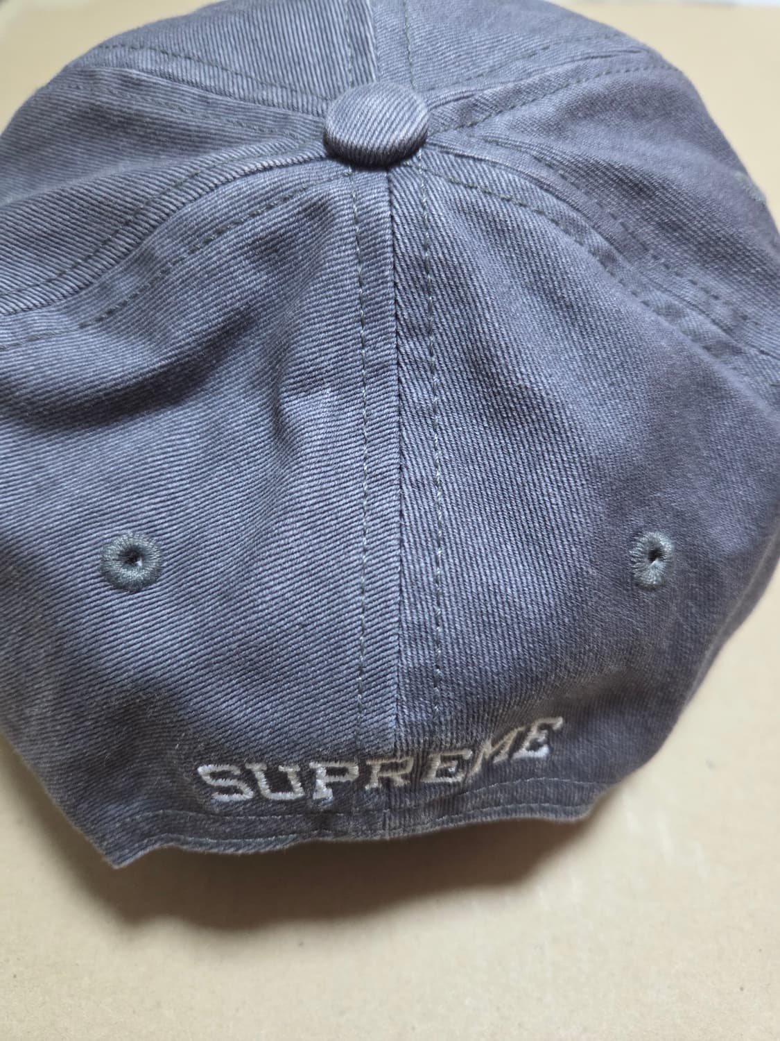 슈프림 피그먼트 S 로고 6-패널 캡 상품이미지2