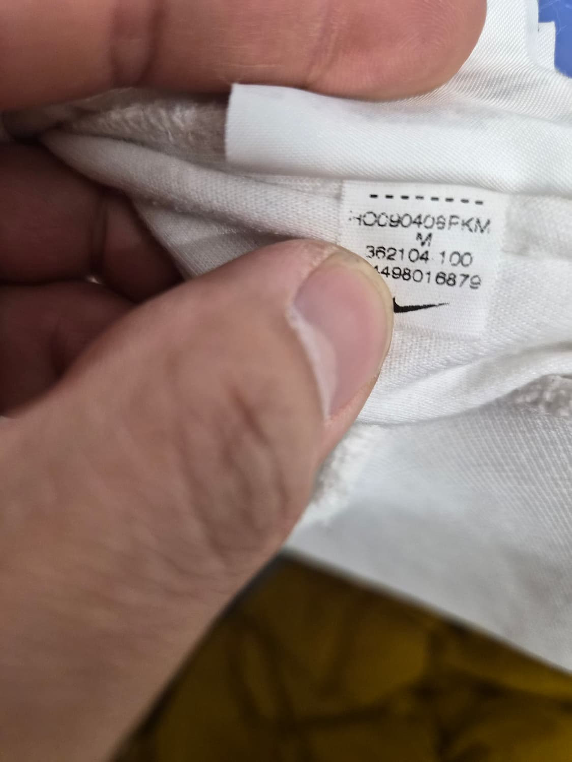 M/100) 나이키 NSW 09/10 맨유 화이트 져지 팝니다 상품이미지5