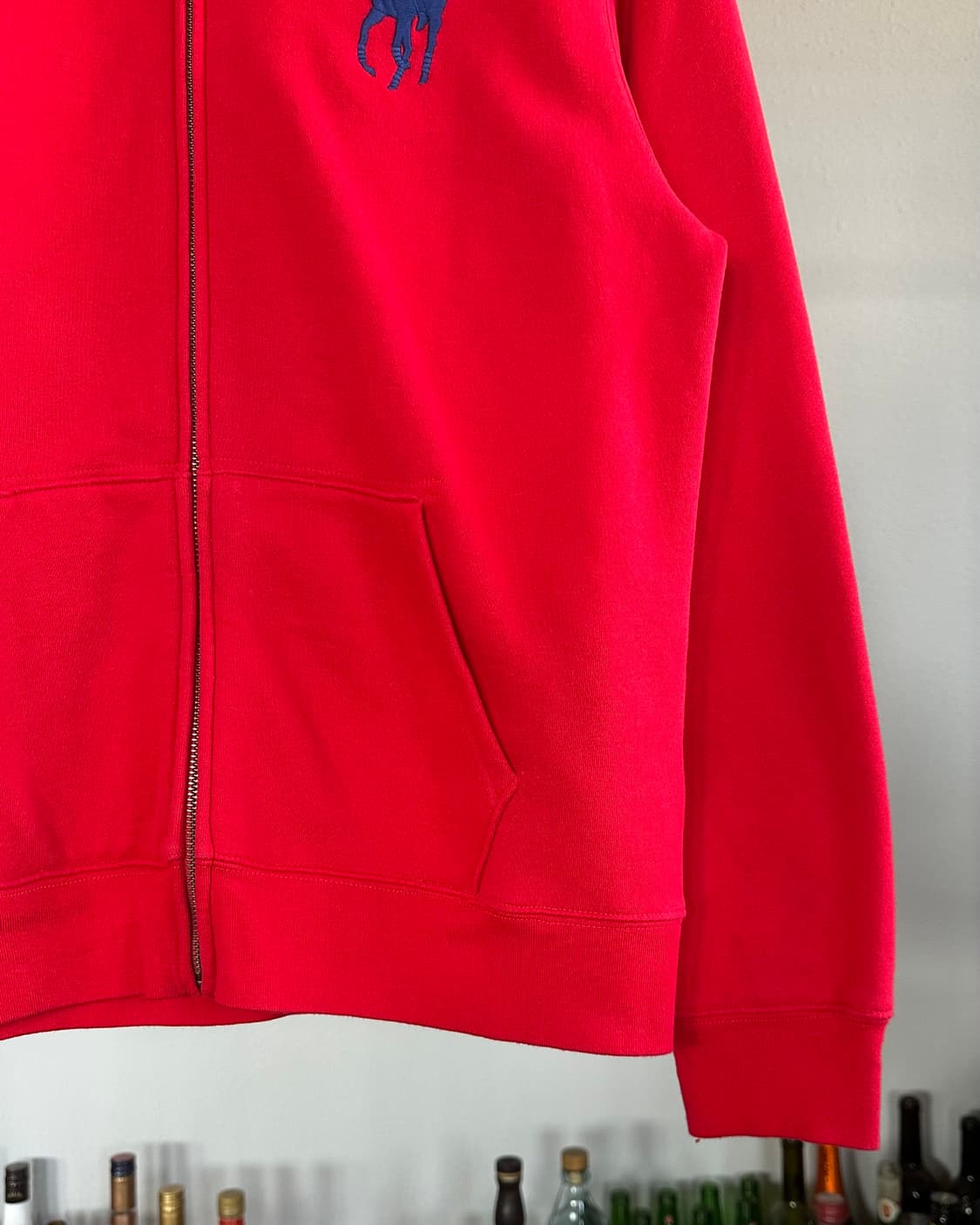 [M]폴로 랄프로렌 빅포니 기모 후드집업 상품이미지5