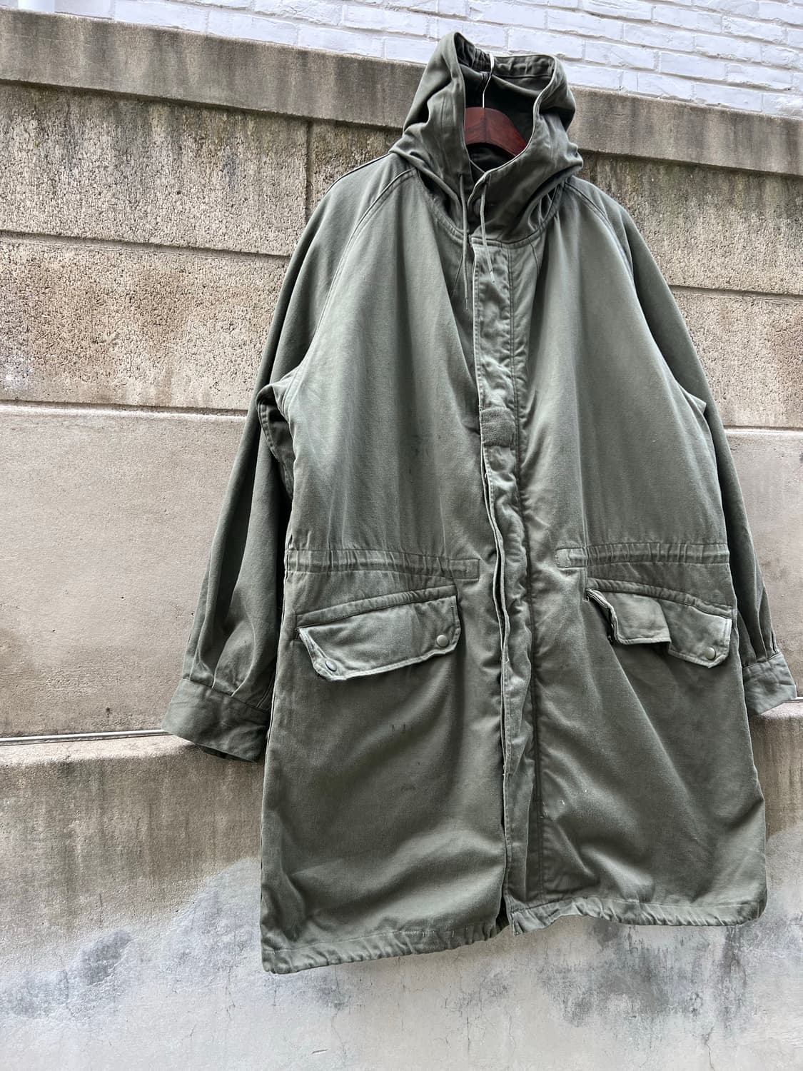 1970s FRENCH ARMY M-64 FIELD 모즈파카 개파카 상품이미지4