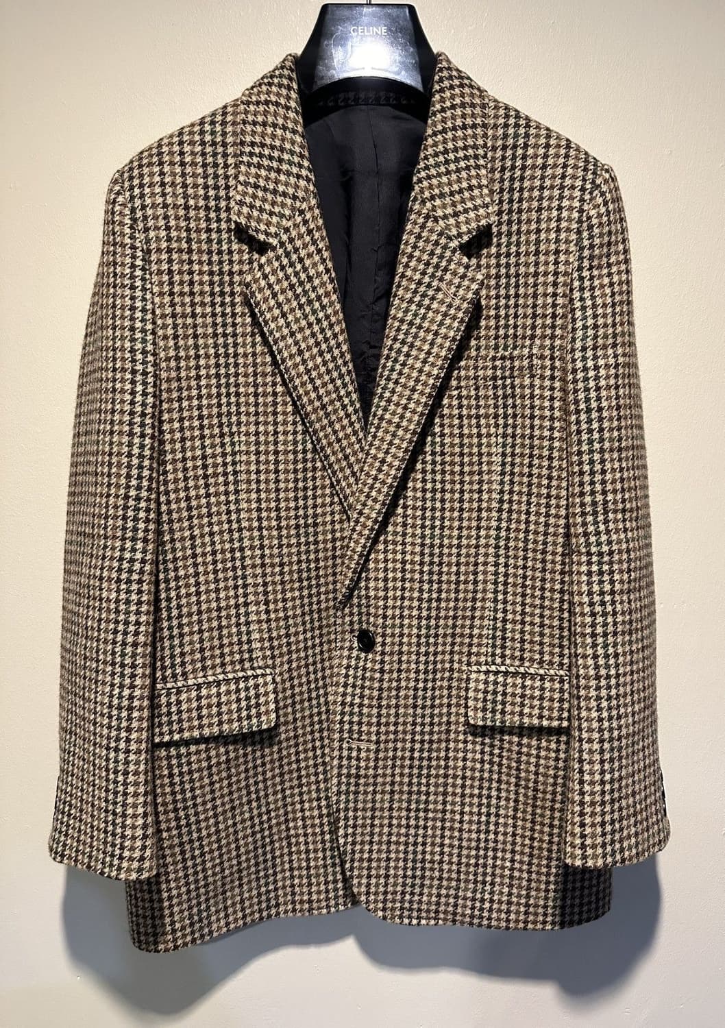 [BTS 뷔님 착용] 셀린느 19fw 투르뇽 체크 자켓 상품이미지4