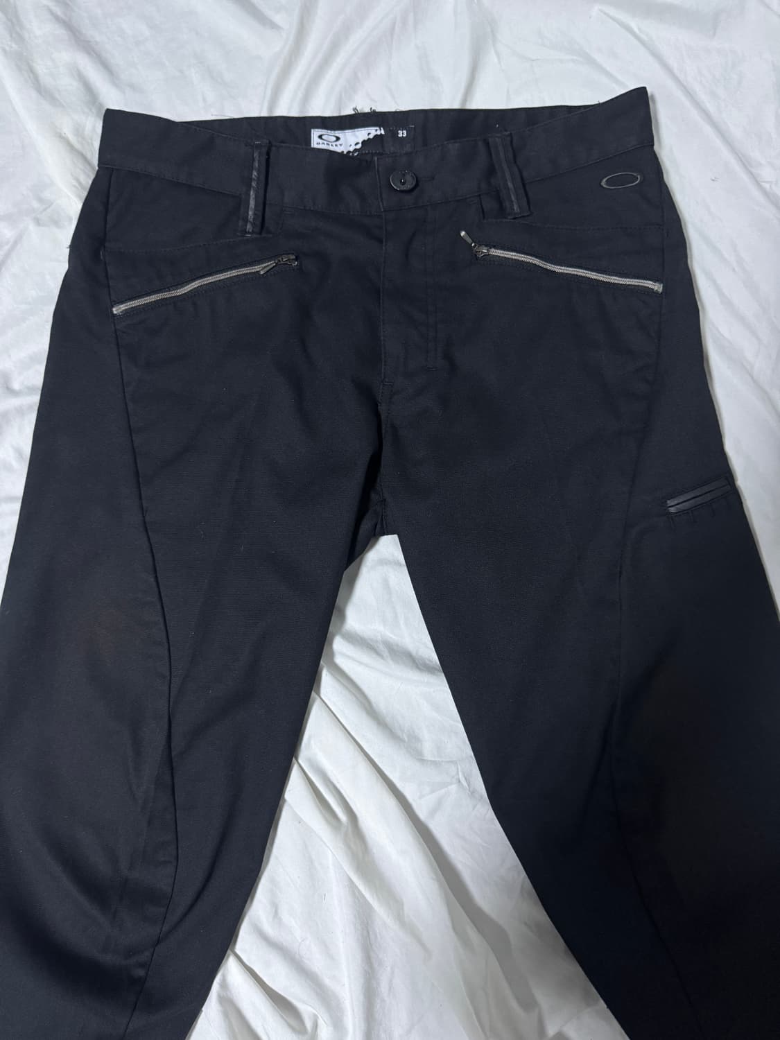 오클리 스컬 자수 로고 커브 팬츠 상품이미지4