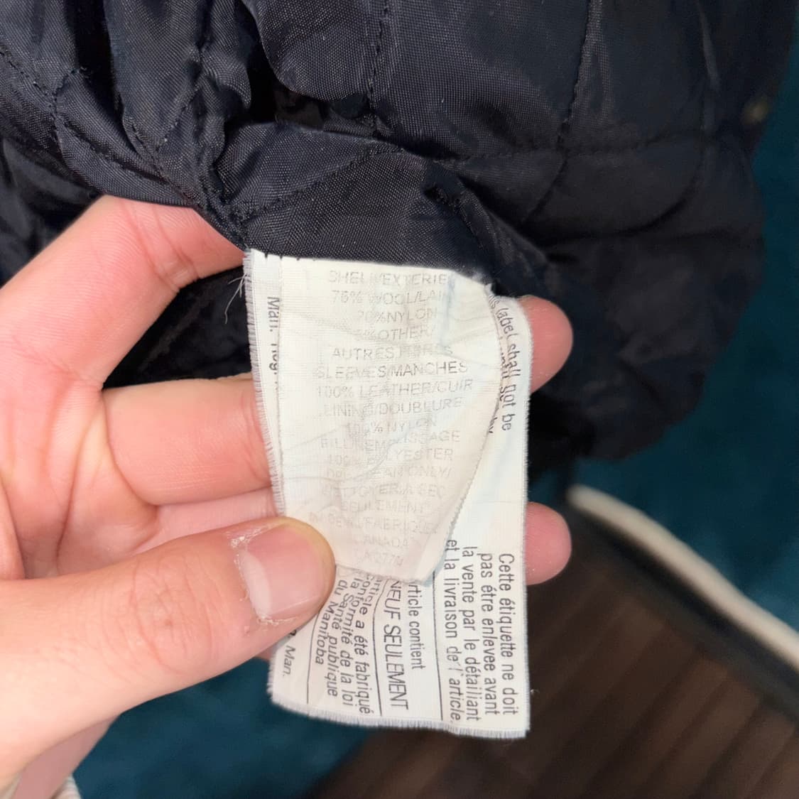 (XL) SUMAC 빈티지 바시티 자켓 made in CANADA 상품이미지5